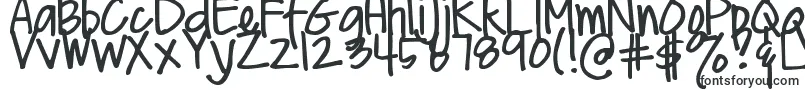 DjbMeAndMyShadowLight Font – Commercial Fonts