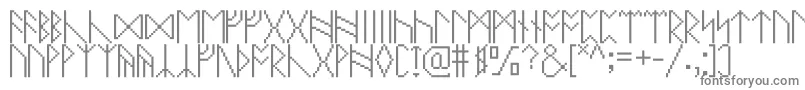 Pixelrunes Font – Gray Fonts