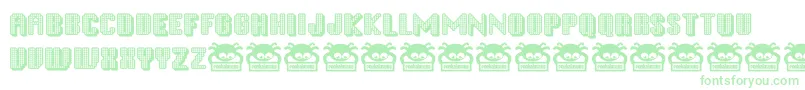 Weitere Informationen zur DiscoInferno-Schriftart DiscoInferno-Schriftart – Grüne Schriften