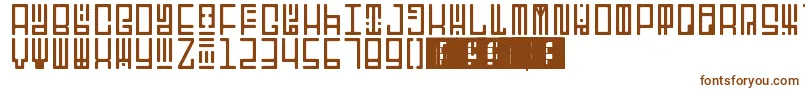 TotemRegular Font – Brown Fonts on White Background
