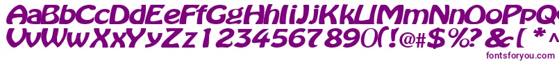 Batavia Font – Purple Fonts