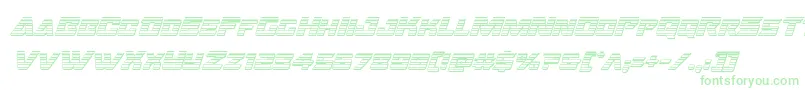 Oceanicdriftchromeital Font – Green Fonts