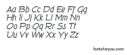 TorkBoldItalic Font
