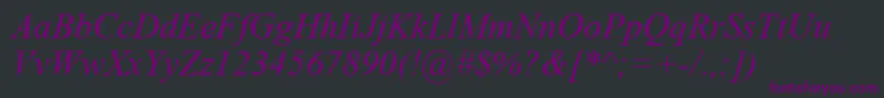 Шрифт TimesNewRomanРљСѓСЂСЃРёРІ – фиолетовые шрифты на чёрном фоне