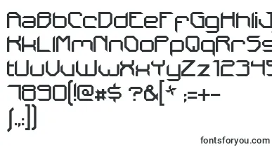 IxsDrastica font – volumetric Fonts