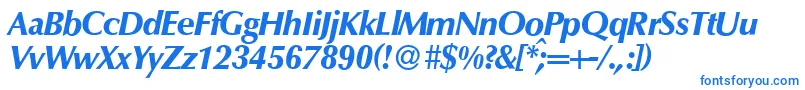 O801FlareXboldItalic Font – Blue Fonts