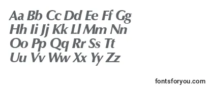 O801FlareXboldItalic-fontti