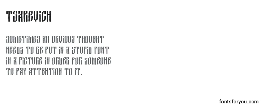 Tsarevich Font