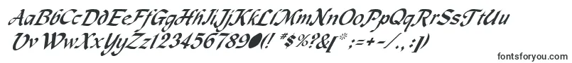 MetermiserItalic-fontti – Graafiset fontit