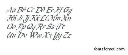 MetermiserItalic-fontti