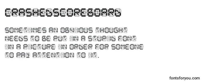 Шрифт CrashedScoreboard