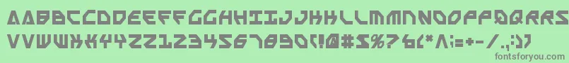 ScarabScriptBold Font – Gray Fonts on Green Background