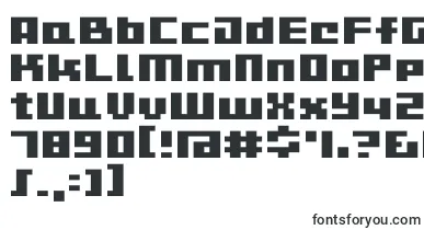 D3cutebitmapisma font – Fonts Starting With D