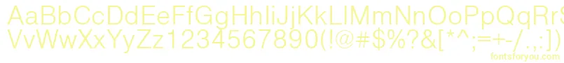 VantaLightPlain.001.001 Font – Yellow Fonts