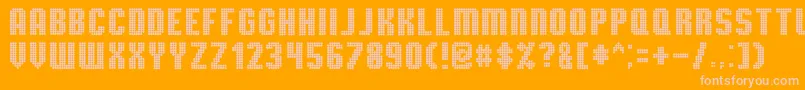 Más sobre la fuente Tmbgstd ffy fuente Tmbgstd ffy – Fuentes Rosadas Sobre Fondo Naranja