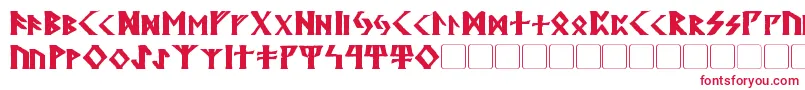 KehdraiBold Font – Red Fonts