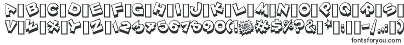 Шрифт Zoinkfat – шрифты, начинающиеся на Z
