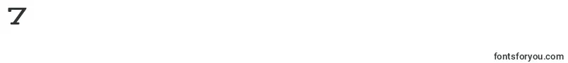 Strslswi Font – Fonts for Digit 7