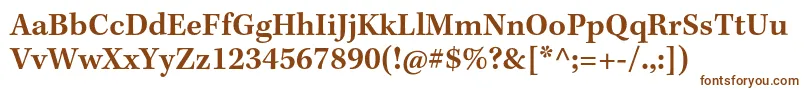 KeplerstdSemiboldcapt Font – Brown Fonts