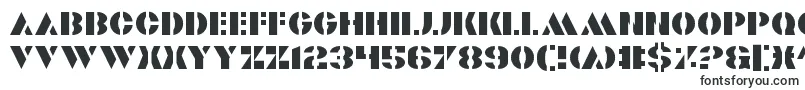 Valiant-fontti – Alkavat V:lla olevat fontit