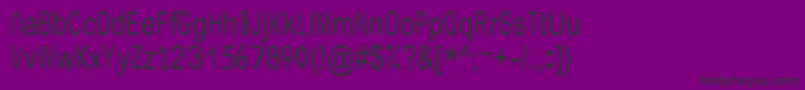 JuliasoftSpecialFontN4-Schriftart – Schwarze Schriften auf violettem Hintergrund