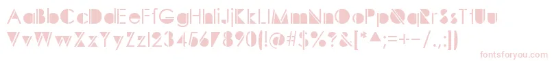 Sunspots Font – Pink Fonts on White Background