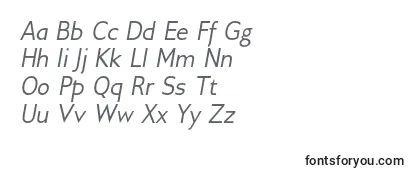 GilliusadfItalic Font