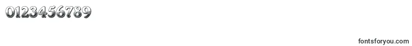 Dschocolade-Schriftart – Schriften für Zahlen und Nummern