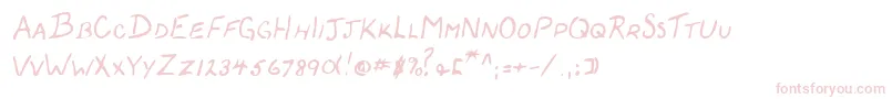 Więcej informacji o czcionce Lehn059 Czcionka Lehn059 – różowe czcionki