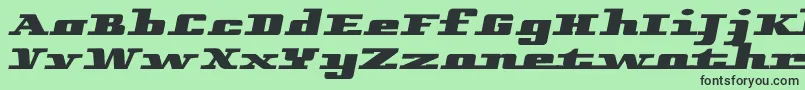 Remarcleright Font – Black Fonts on Green Background