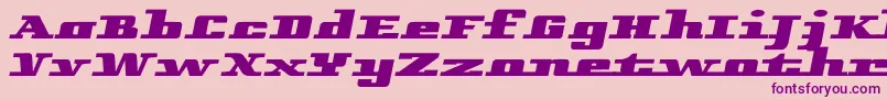 Remarcleright Font – Purple Fonts on Pink Background