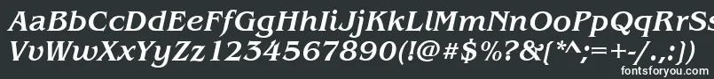 BenjaminMediumitalic Font – White Fonts