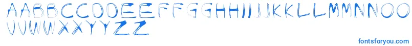 GlowCarroDanishSpiik Font – Blue Fonts