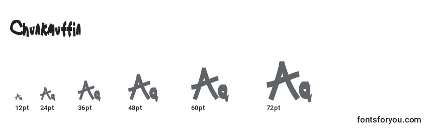 Chunkmuffin Font Sizes