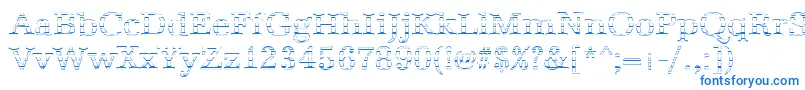 AntiquagoRegular Font – Blue Fonts