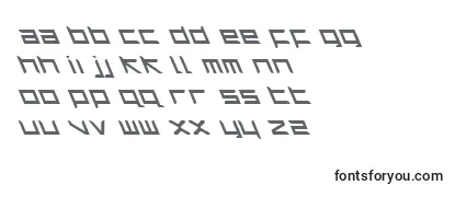 Review of the HarrierLeftalic Font