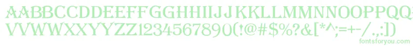 Alger14 Font – Green Fonts