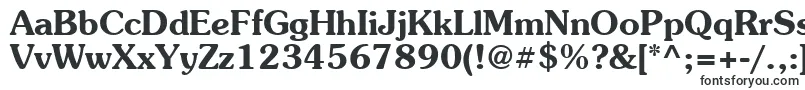 Шрифт Suevermeer6Demish – вытянутые шрифты