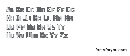 Rodchenkoinlinectt Font