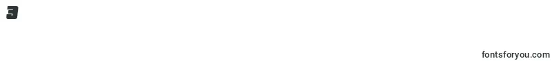 DynomiteSpark Font – Fonts for Digit 3