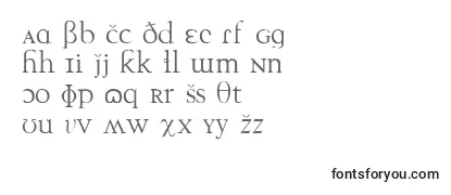 Techphonetic Font