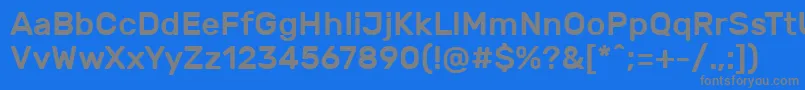 Подробнее о шрифте RubikMedium Шрифт RubikMedium – серые шрифты на синем фоне