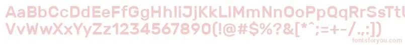 RubikMedium Font – Pink Fonts
