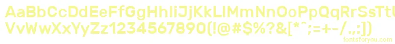 RubikMedium Font – Yellow Fonts