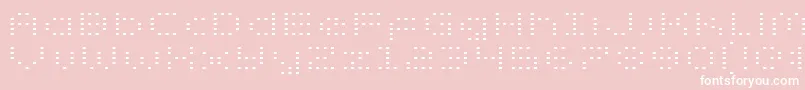 ZadoExpanded Font – White Fonts on Pink Background