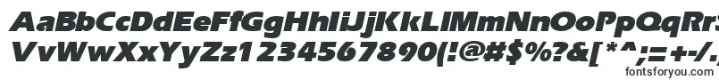 ErgoeblackItalic-fontti – Fontit VK:lle