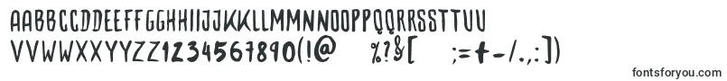Woodbone-fontti – Komentosarjafontit