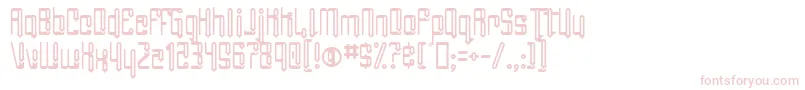 AngieGroovin Font – Pink Fonts on White Background