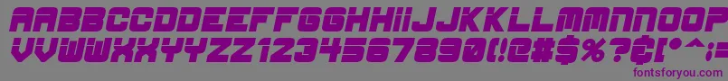 EspBdit Font – Purple Fonts on Gray Background