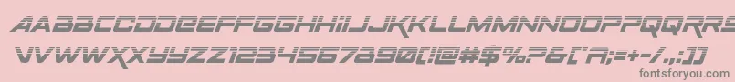 More about Spacerangerhalfital Font Spacerangerhalfital Font – Gray Fonts on Pink Background